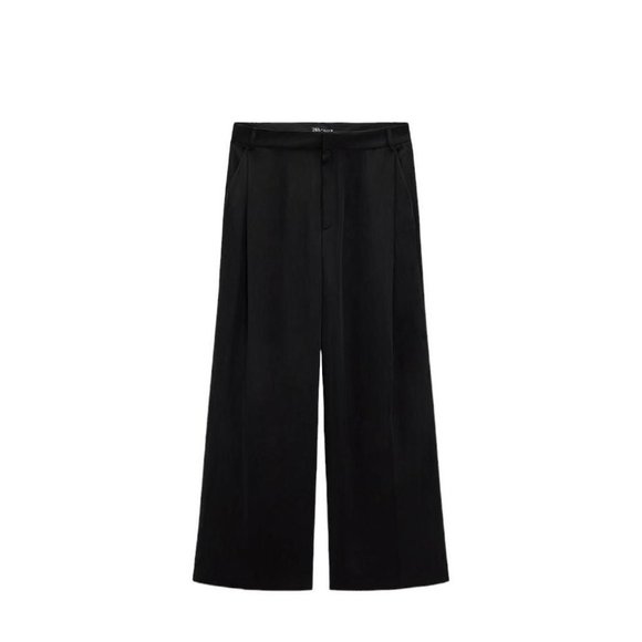 Zara Pants & Jumpsuits Zara Full Length Trousers Black Size L